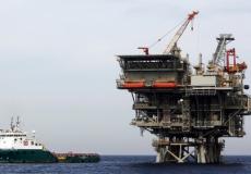 منصة غاز إسرائيلية في البحر المتوسط