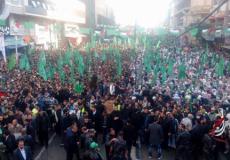 مهرجان انطلاقة حماس بغزة