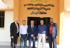 تربية الوسطى تستقبل وفداً من الكلية الجامعية للعلوم التطبيقية