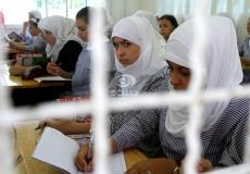 طلاب فلسطينيين في مدارس الاونروا