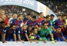 برشلونة بطل السوبر