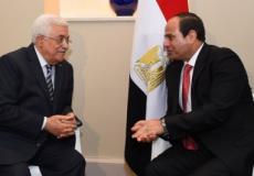 الرئيس عباس ونظيره المصري
