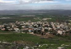 حريق في حافلتين قرب منطقة الجليل 