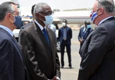 وزير الخارجية الأمريكي ورئيس الحكومة السودانية