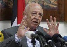 عضو اللجنة التنفيذية لمنظمة التحرير الفلسطينية، أحمد قريع / ارشيفية
