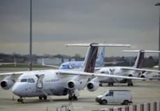 طائرات بمطار بروكسل