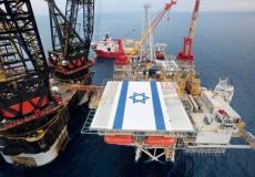 منصة إسرائيلية لاستخراج الغاز في البحر الأبيض المتوسط