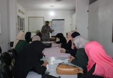 الدفاع المدني يفتتح دورة في علومه بالتعاون مع جمعية نسائم الأمل بخانيونس