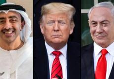 نتنياهو وترامب وعبد الله بن زايد