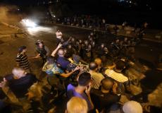 اعتداءات الاحتلال على المعتصمين في المسجد الأقصى
