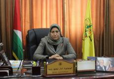 امال حمد  مسؤولة الاتحاد العام للمرأة الفلسطينية 