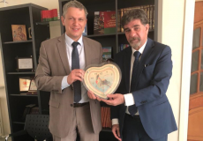 دمشق: السفير عبد الهادي يطلع سفير بيلاروسيا على آخر مستجدات القضية الفلسطينية