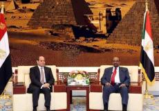 الرئيسان عمر البشير وعبد الفتاح السيسي