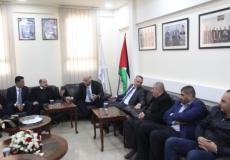 غرفة الخليل تستقبل الرجوب والبكري وممثلي عدد من المؤسسات