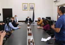 لقاء محافظ قلقيلية بالشباب