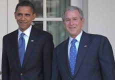 بوش واوباما