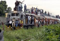 قطار في الكونغو