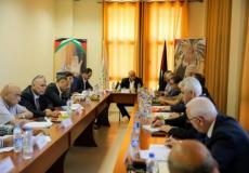 أعضاء المكتب التنفيذي للجنة الأولمبية الفلسطينية