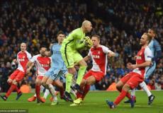 لقطة من المباراة