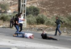 اصابات في مواجهات بنابلس - ارشيف