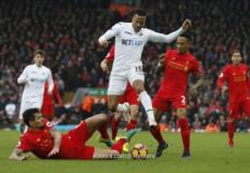 لقطة من المباراة