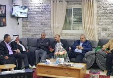 وفد لجنة المتابعة في زيارة  لقرية كفرمندا