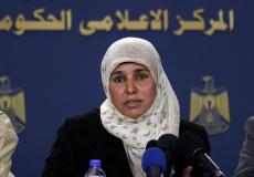 إيمان نافع زوجة الأسير نائل البرغوثي