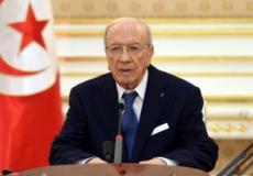  الرئيس التونسي الباجي قايد السبسي 