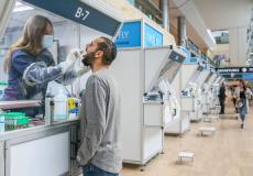 فحوصات كورونا في إسرائيل - أرشيف