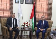 غرفة محافظة الخليل تستقبل قيادة الامن الوقائي في الخليل