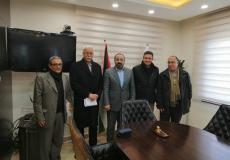 كهرباء القدس تبحث مع النائب العام مستجدات أزمة التيار الكهربائي