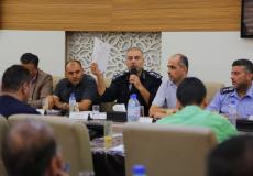 لقاء حواري عقده بيت الصحافة - فلسطين للإدارة العامة لشرطة المرور في غزة