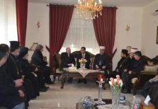 جانب من زيارة الوفد