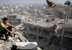 آثار العدوان على غزة