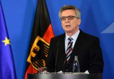  وزير الداخلية الألماني توماس دي ميزير