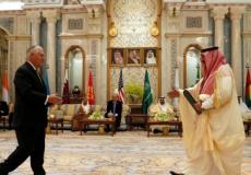 ولي العهد السعودي ووزير الخارجية الأميركي