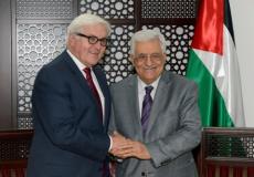 الرئيسان عباس وشتاينماير -ارشيف-