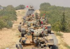 الجيش التركي دفع بدبابات إلى شمال سوريا.