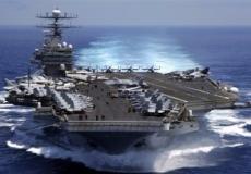 حاملة طائرات امريكية