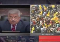 الرئيس عباس يلقي كلمة في ذكرى رحيل أبو عمار