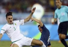 جانب من المباراة