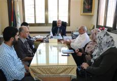 تعليم الوسطى يستقبل وفداً من بلديتي النصيرات والزوايدة