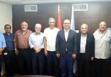 وفد من "شبكة مستشفيات القدس"