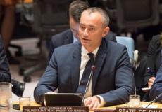  منسق الأمم المتحدة لعملية السلام في الشرق الأوسط نيكولاي ملادينوف