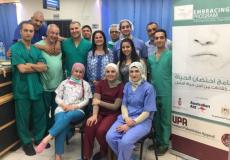 مجمع فلسطين يجري37 عملية جراحية مجانية