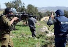 الاعتداءات على الصحفيين الفلسطينيين