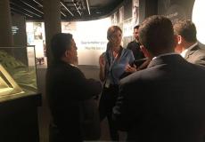 هنية يزور المتحف الأولمبي بمدينة 'لوزان' السويسرية 