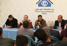 لقاء الأطر الطلابية في جامعات غزة