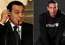 محمد ابو تريكة و حسني مبارك 