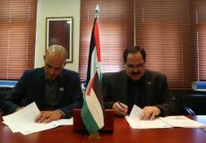 خلال توقيع الاتفاقية